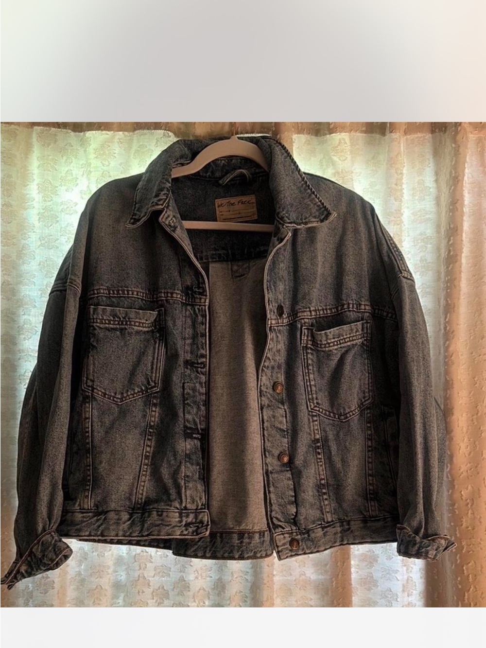 Free people opal denim jacket